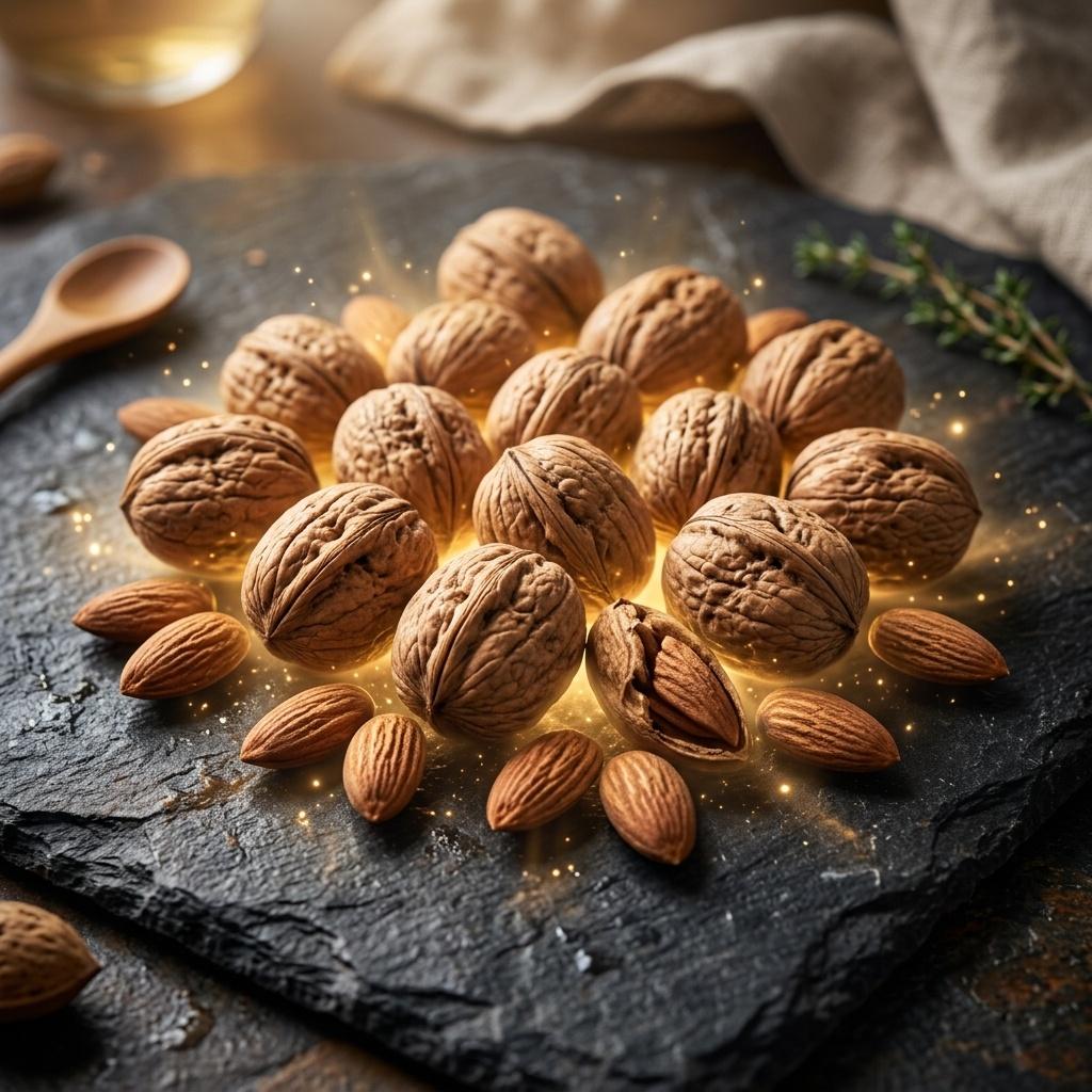 Walnuts vs almonds for brain health and memory comparison