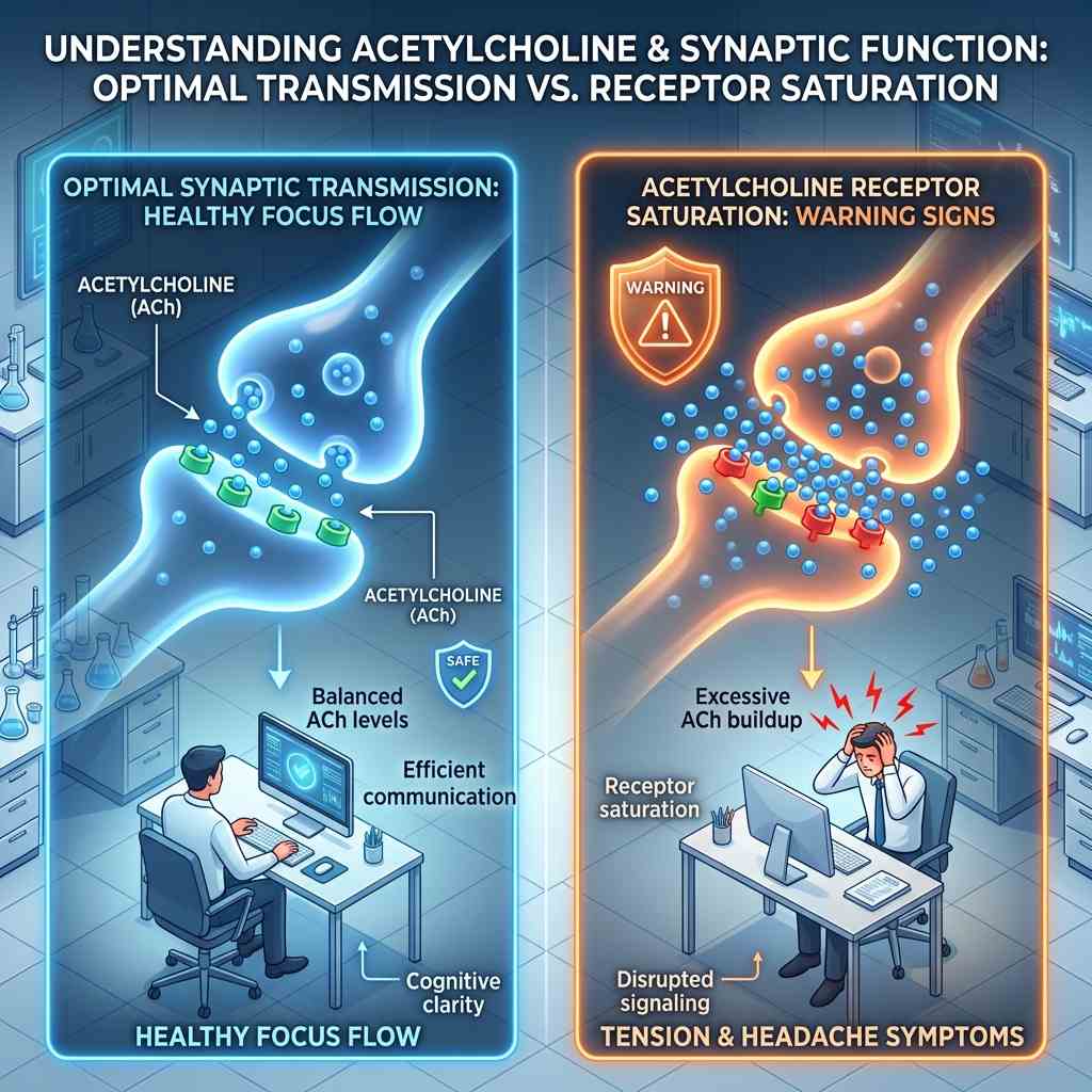 can you take alpha gpc and citicoline together acetylcholine saturation side effects