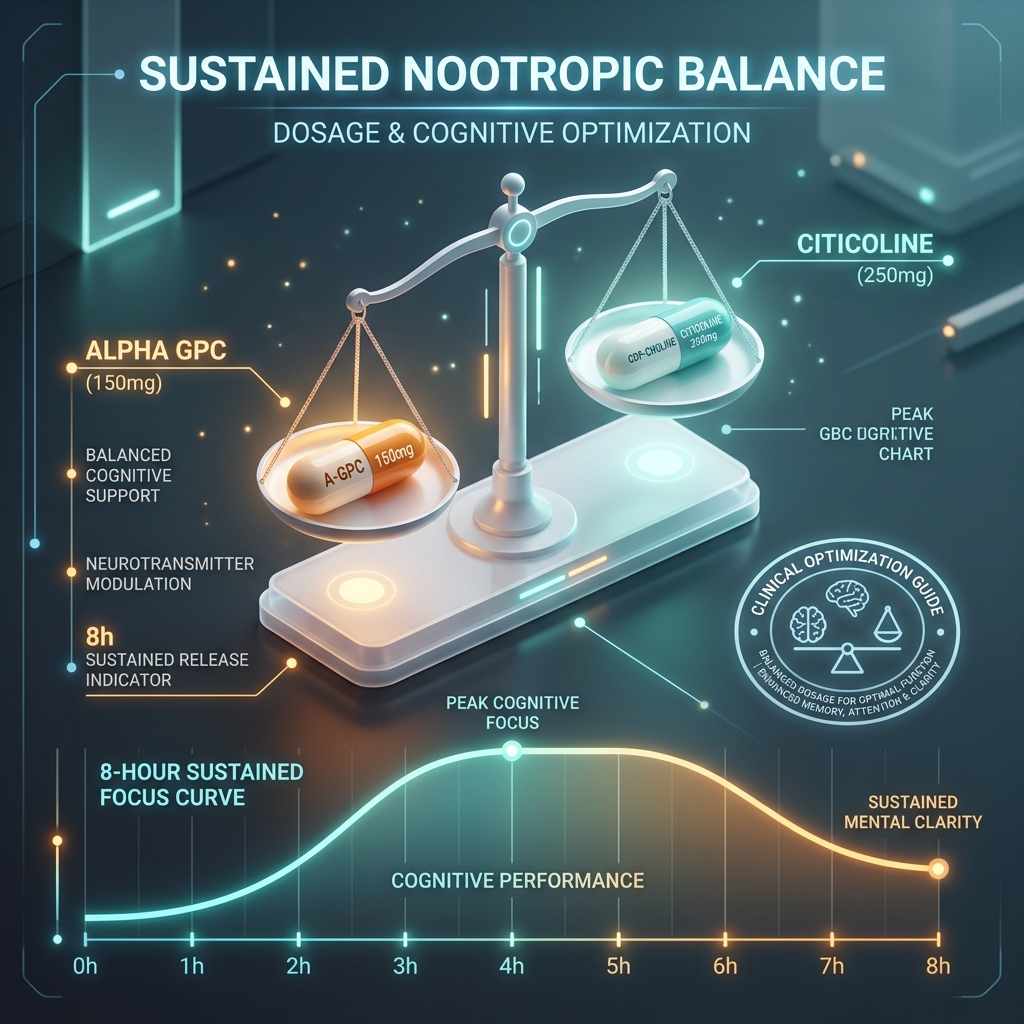 can you take alpha gpc and citicoline together clinical dosage scale